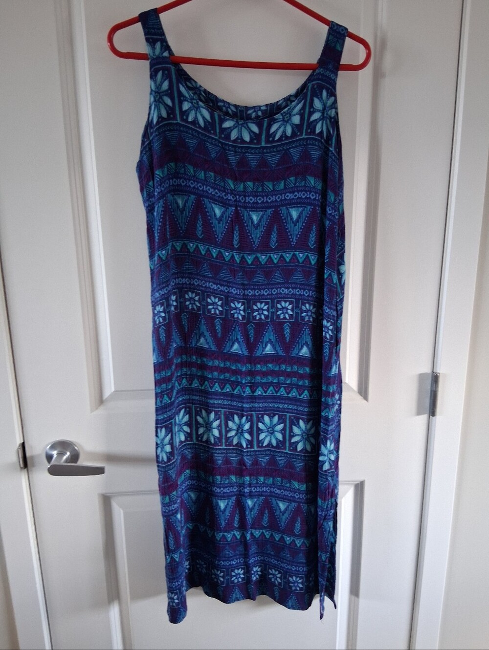 Stretchy Blue Dress 12/14